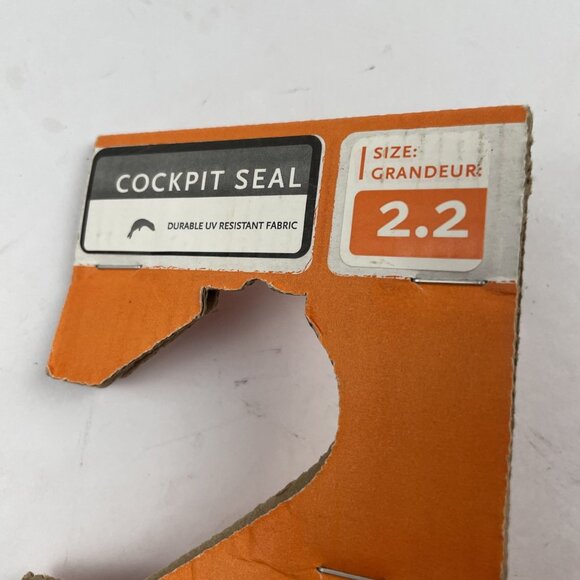 Seals Kayak Cockpit Seal Black Size 2.2 USA Made Tear Resistant Cargo Cover - Picture 5 of 11